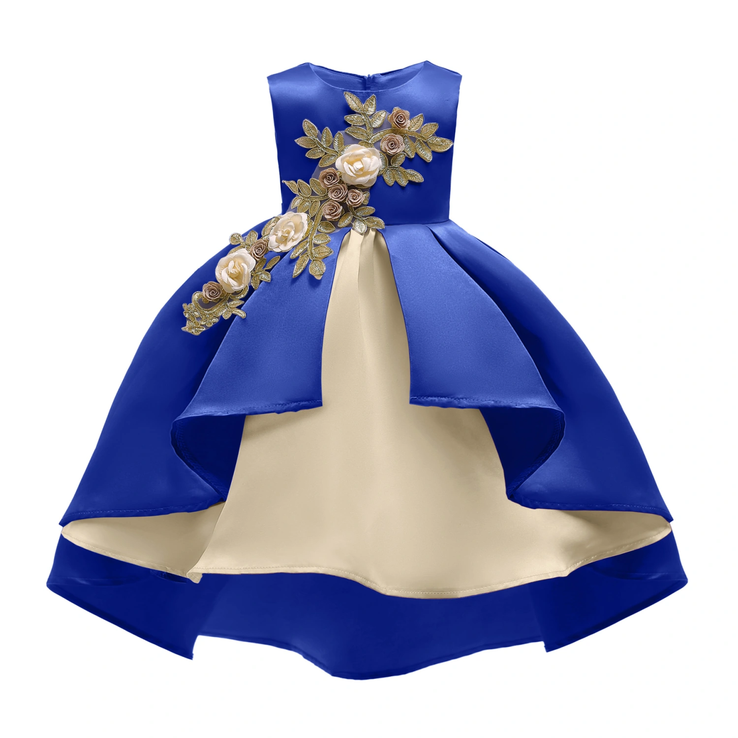 Girls' Vest Skirt Princess Dress Embroidered Dress