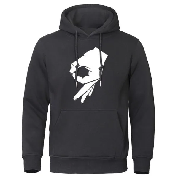 Teenager Men's Hooded Pullover Sweater