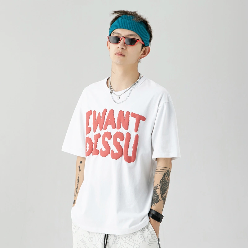 Cotton Short-sleeved Loose And Comfortable All-match T-shirt