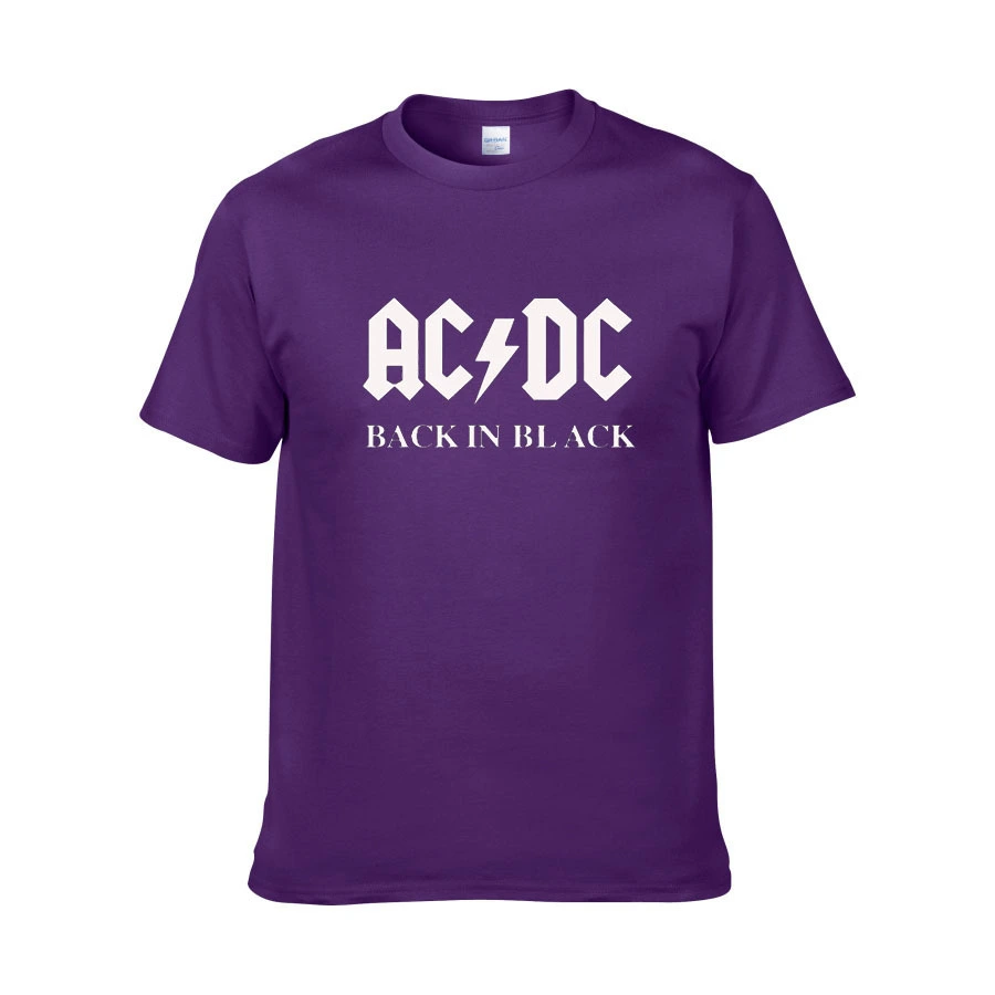 New Cotton Round Neck Slim Men's T-shirt