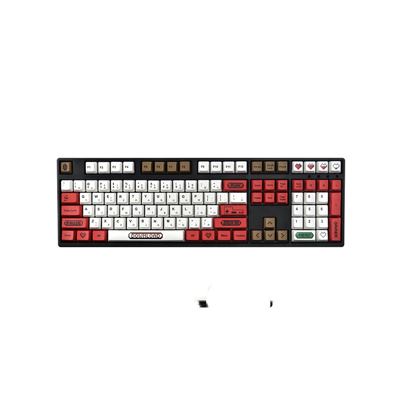Single-sided Five-sided Heat-up Keycap For Mechanical Keyboard