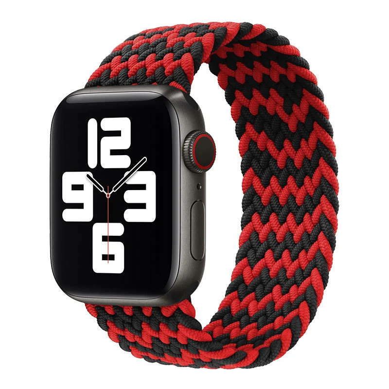 Single Loop Nylon Braided Elastic Strap