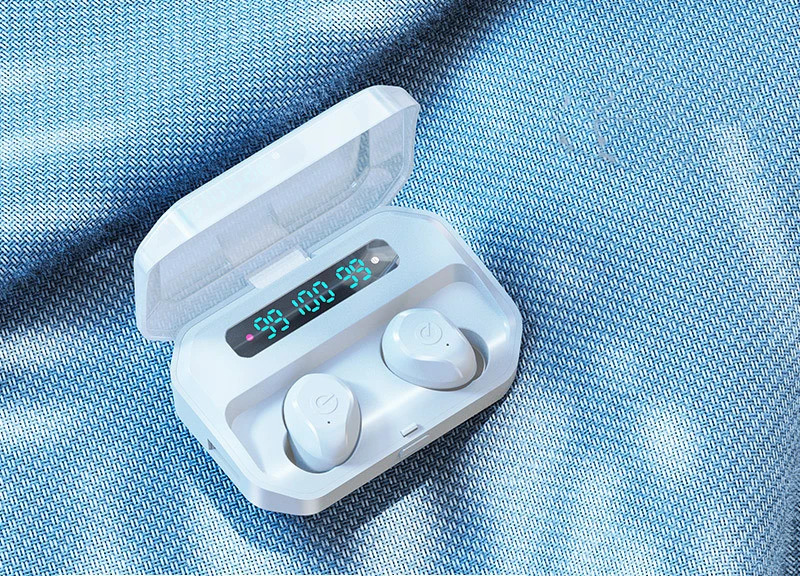 True Wireless Bluetooth Headset Binaural Pair Of Invisible Mini Sports Running In-ear Earplugs