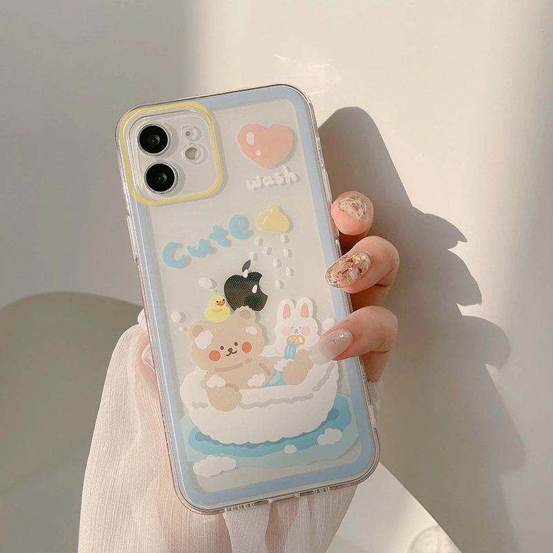 Cute Original Summer Cool All-inclusive Silicone Phone Case