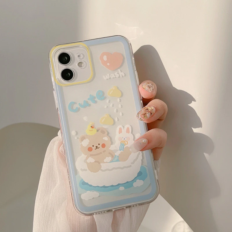 Cute Original Summer Cool All-inclusive Silicone Phone Case