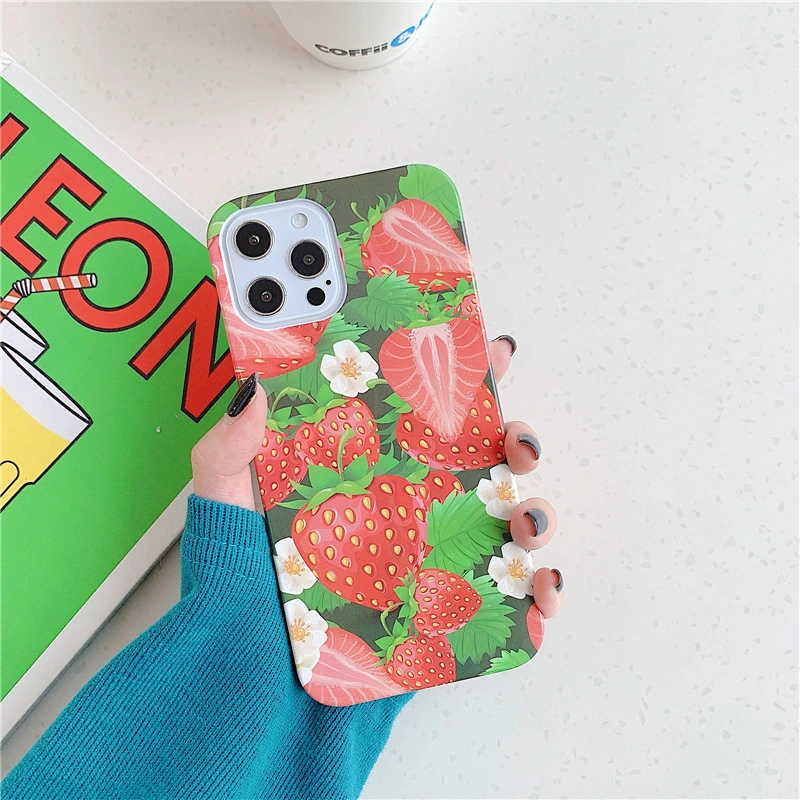 Ins Simple Flowers Apple Mobile Phone Hard Case