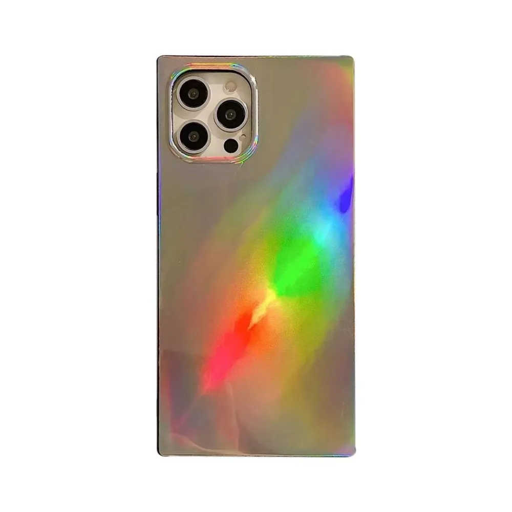 Square Laser Frosted Mobile Phone Case All Inclusive