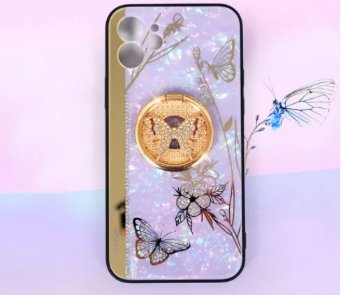 Compatible with Apple , Dielianhua Is Suitable For Apple 12pro Mobile Phone Case Apple 12 Protective Cover All-inclusive Acrylic Rhinestone Manufacturer