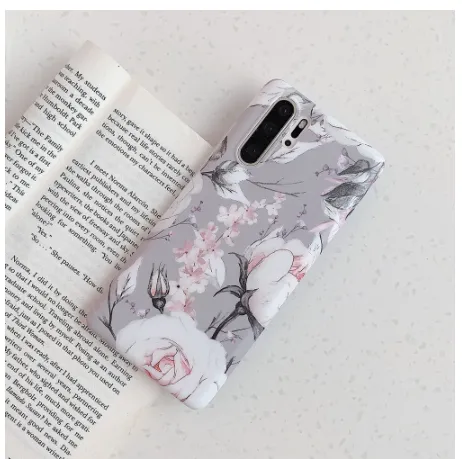 LOVECOM Retro Pressed Flower Pattern Phone Case For Huawei P40 P30 P20 Mate 30 20 Pro Lite Matte Soft