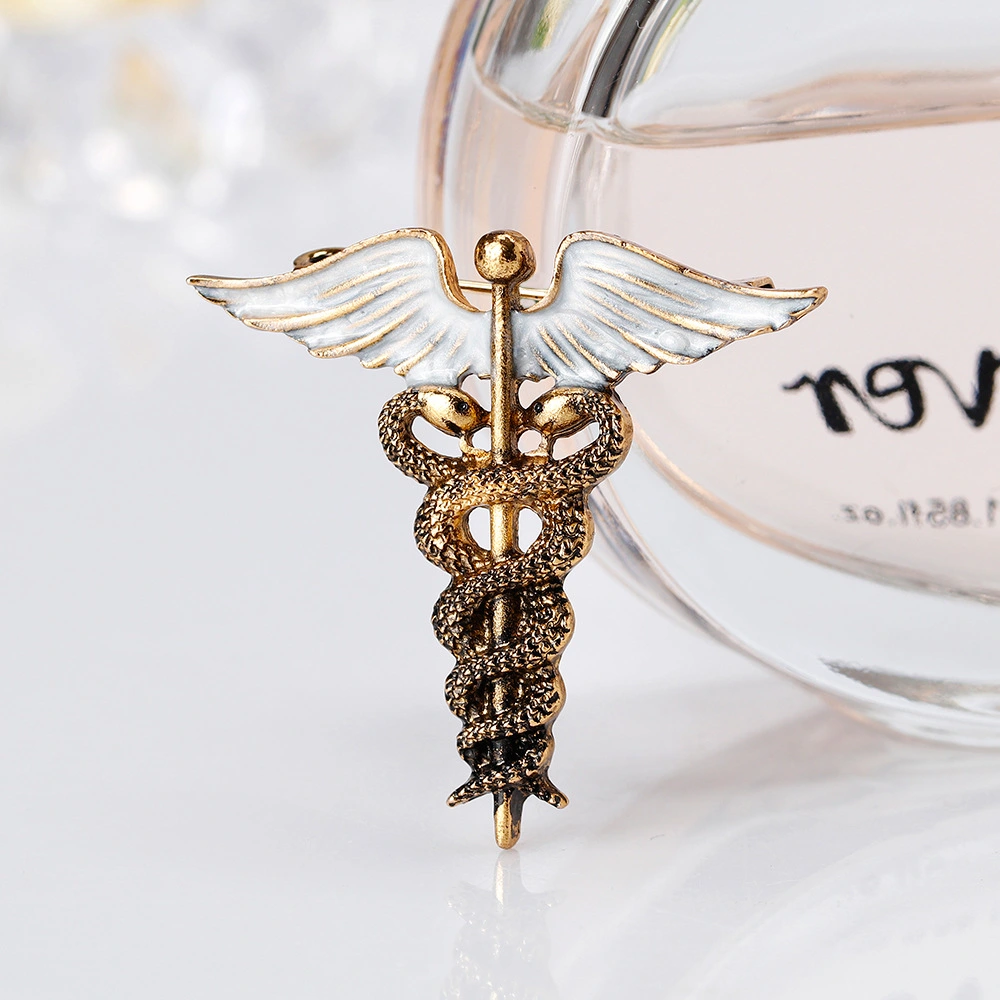 Fashion Retro Alloy Dripping Oil Snake Brooch