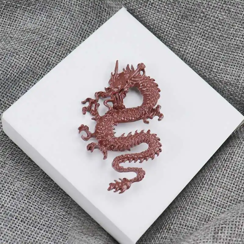 Five Elements Chinese Dragon Floor Dragon Atmospheric Brooch