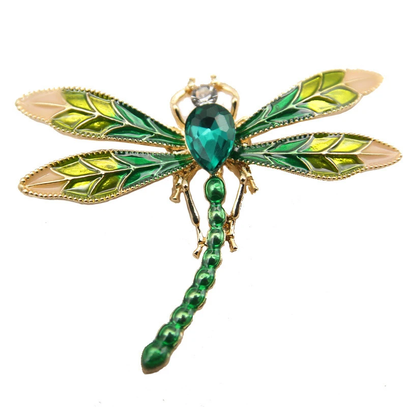 Dragonfly Animal Alloy Brooch High-end Accessories Pendant