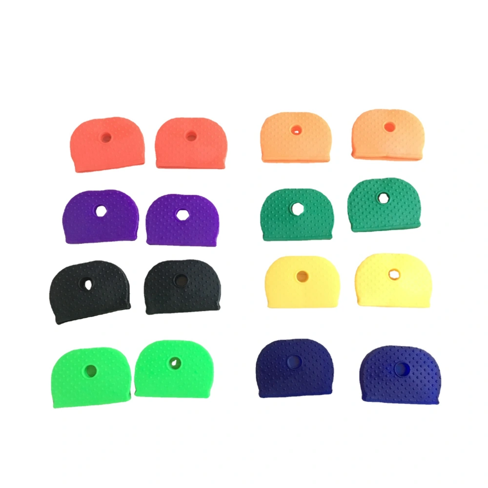 10 Pieces Of Rubber Color Key Cover