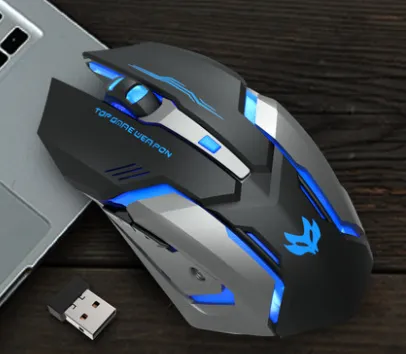 Wireless Rechargeable Silent Mouse For Gaming