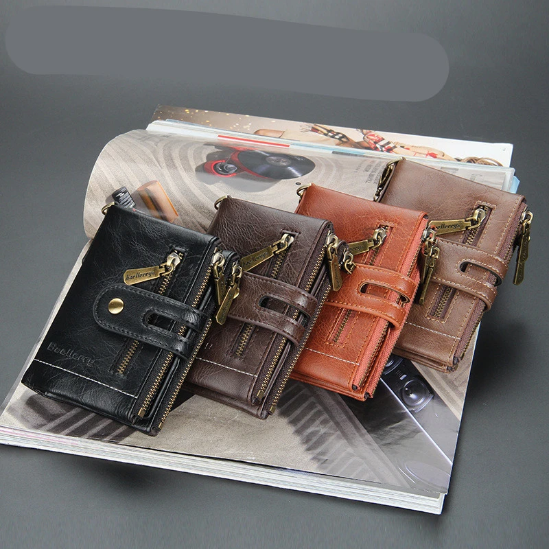 Vertical Casual Short Multifunctional Wallet