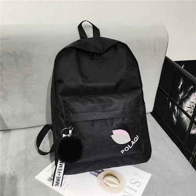 College Style School Bag Canvas School Bag Casual Backpack