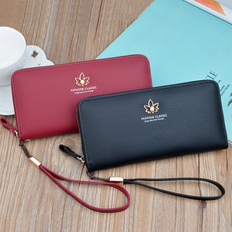 Large-capacity Zipper Wallet Ladies Long Fashion Women's Clutch Bag