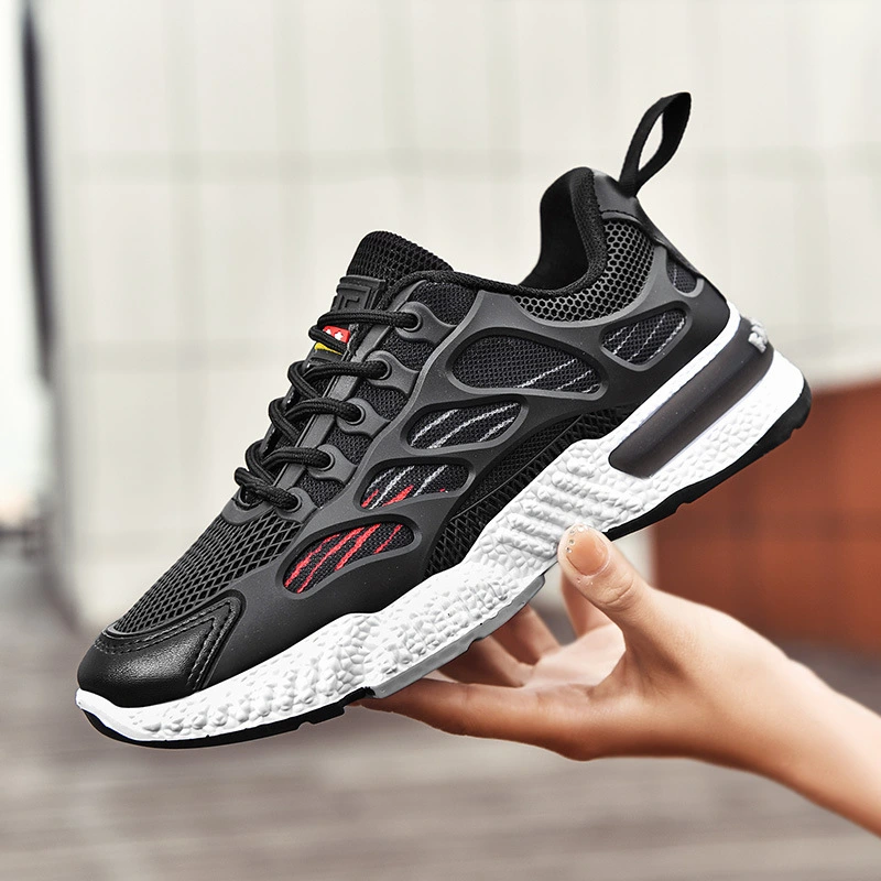 Casual Sports Shoes Men's And Women's Breathable Thick-soled Height-increasing Shoes