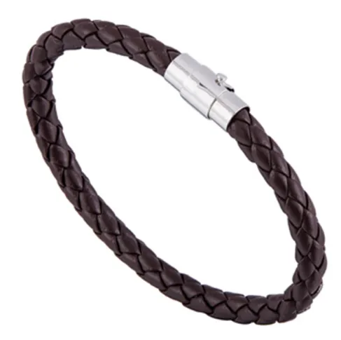 Men's Braided Leather Rope Leather Couple Bracelet