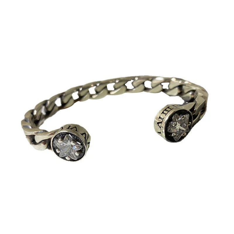 Fashion Retro Simple Star Diamond Bracelet