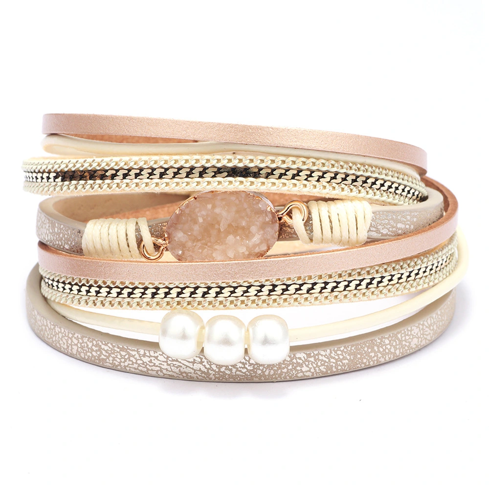 Magnetic Buckle Multi-layer Bracelet