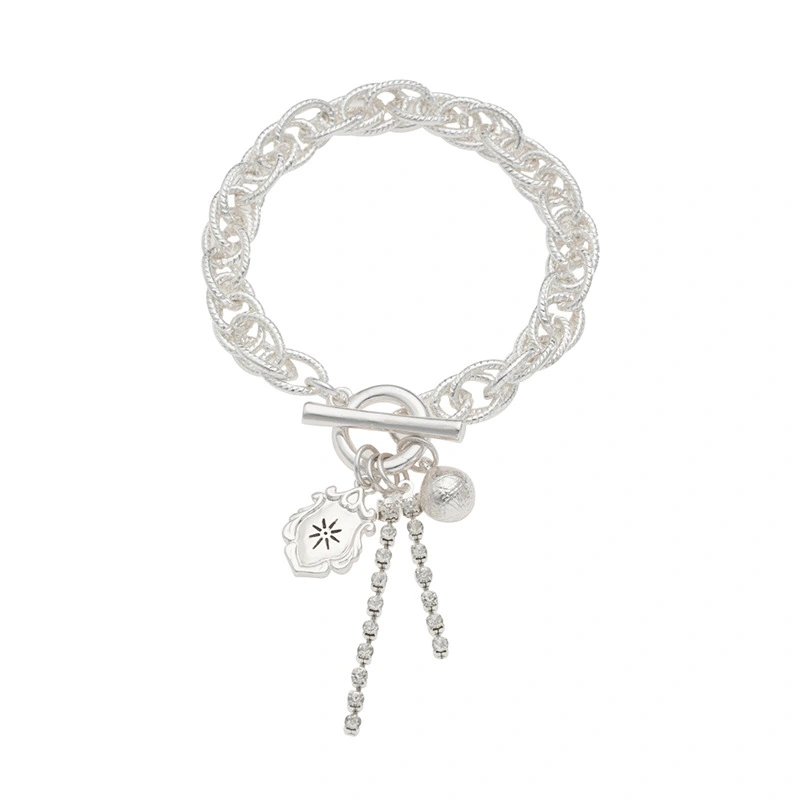 Jane's New European Style Baroque Faceted Cuban Bracelet