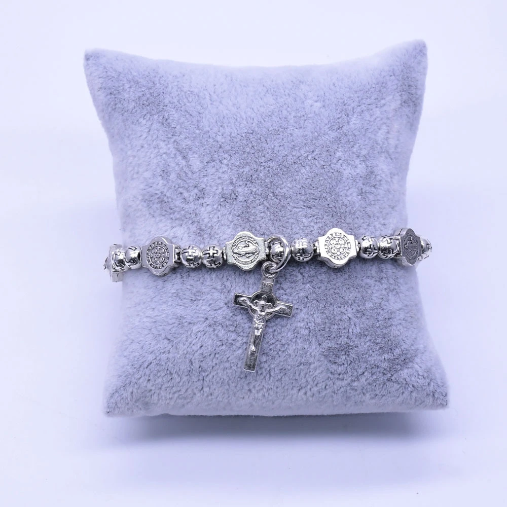 Cross Icon Bracelet Beaded
