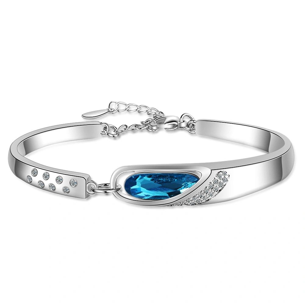 Angel's Tears Blue Artificial Crystal Bracelet