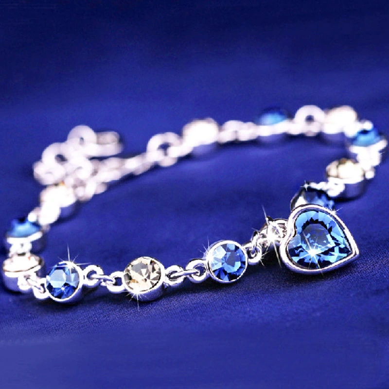 New Fashion Lady Bracelet Ocean Heart Bracelet