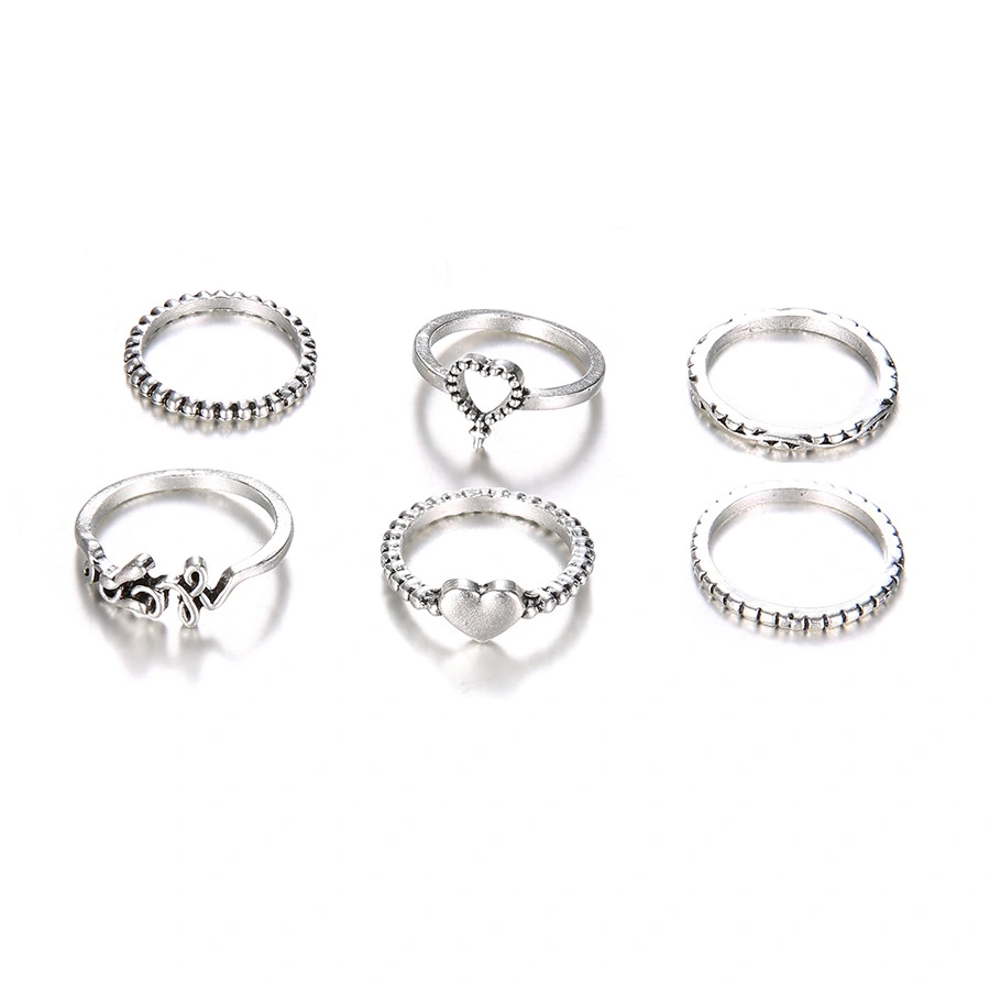 Wish New Retro Carved Love Five-piece Set