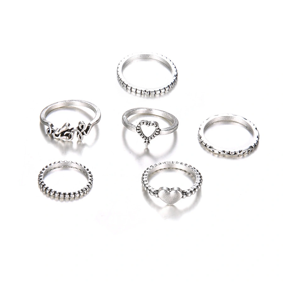 Wish New Retro Carved Love Five-piece Set