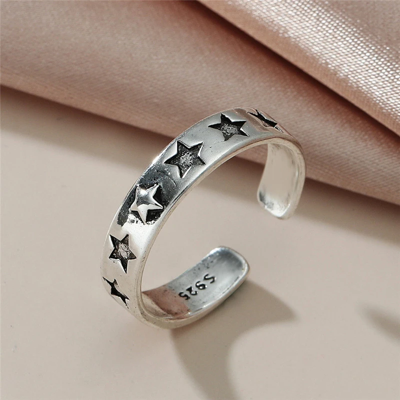 Korean Style Retro Fashion Ring Bracelet Women