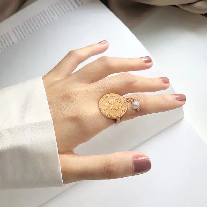 European And American Immortality Cold Wind Korean Fashion Ring