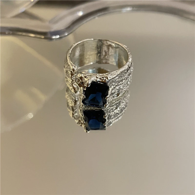 European And American Niche Designs, Multi-style Silver-plated Rings