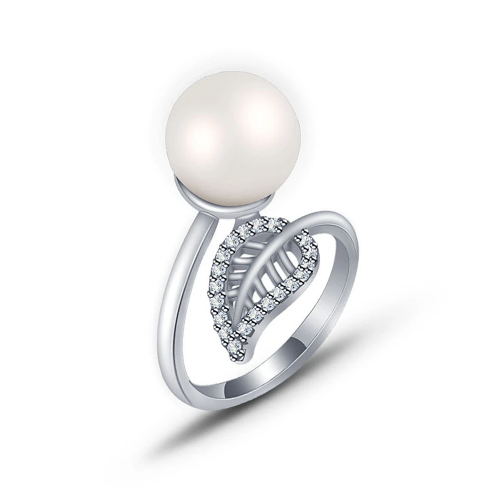 Accessories Pearl Ring Female Zinc Creative New Stall Small Jewelry