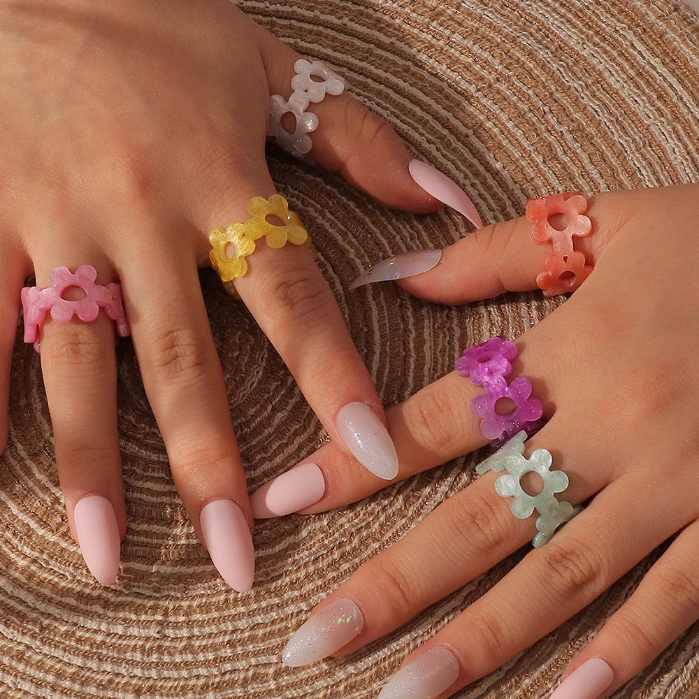 European And American Fashion Simple Irregular Ring