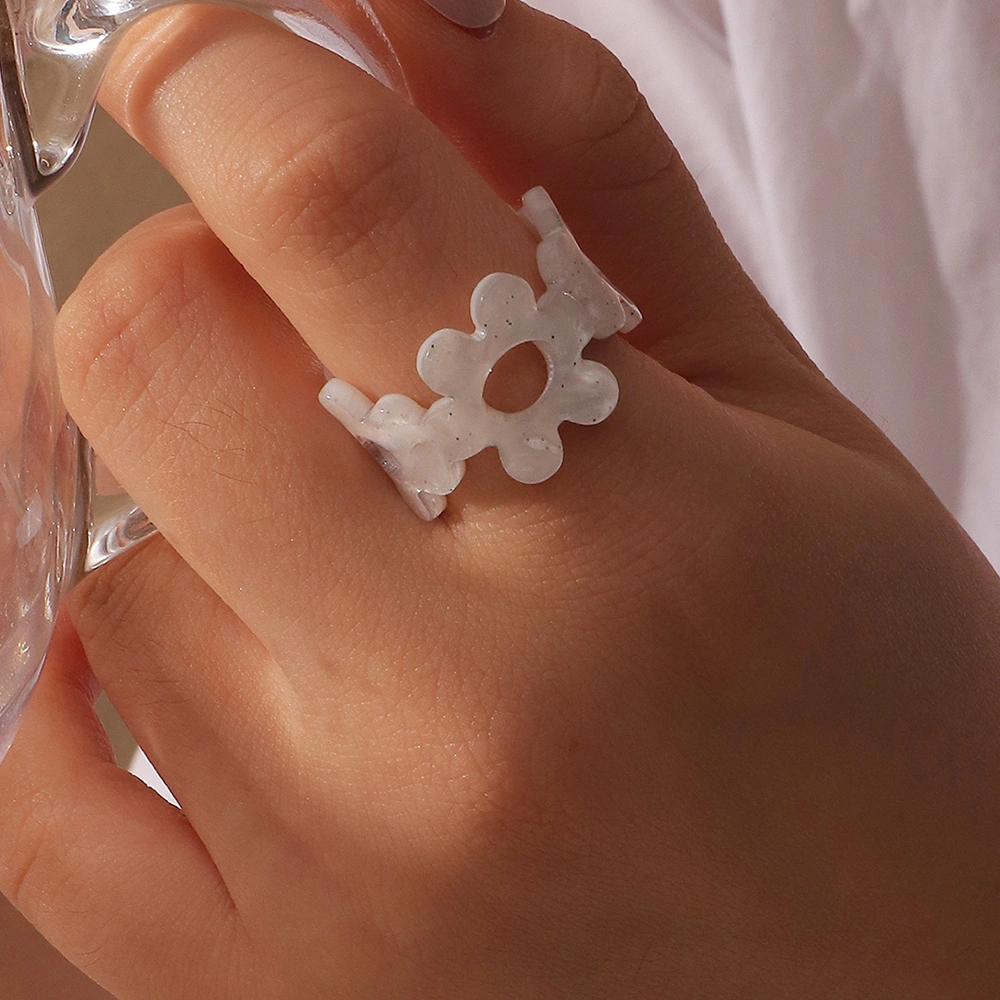 European And American Fashion Simple Irregular Ring