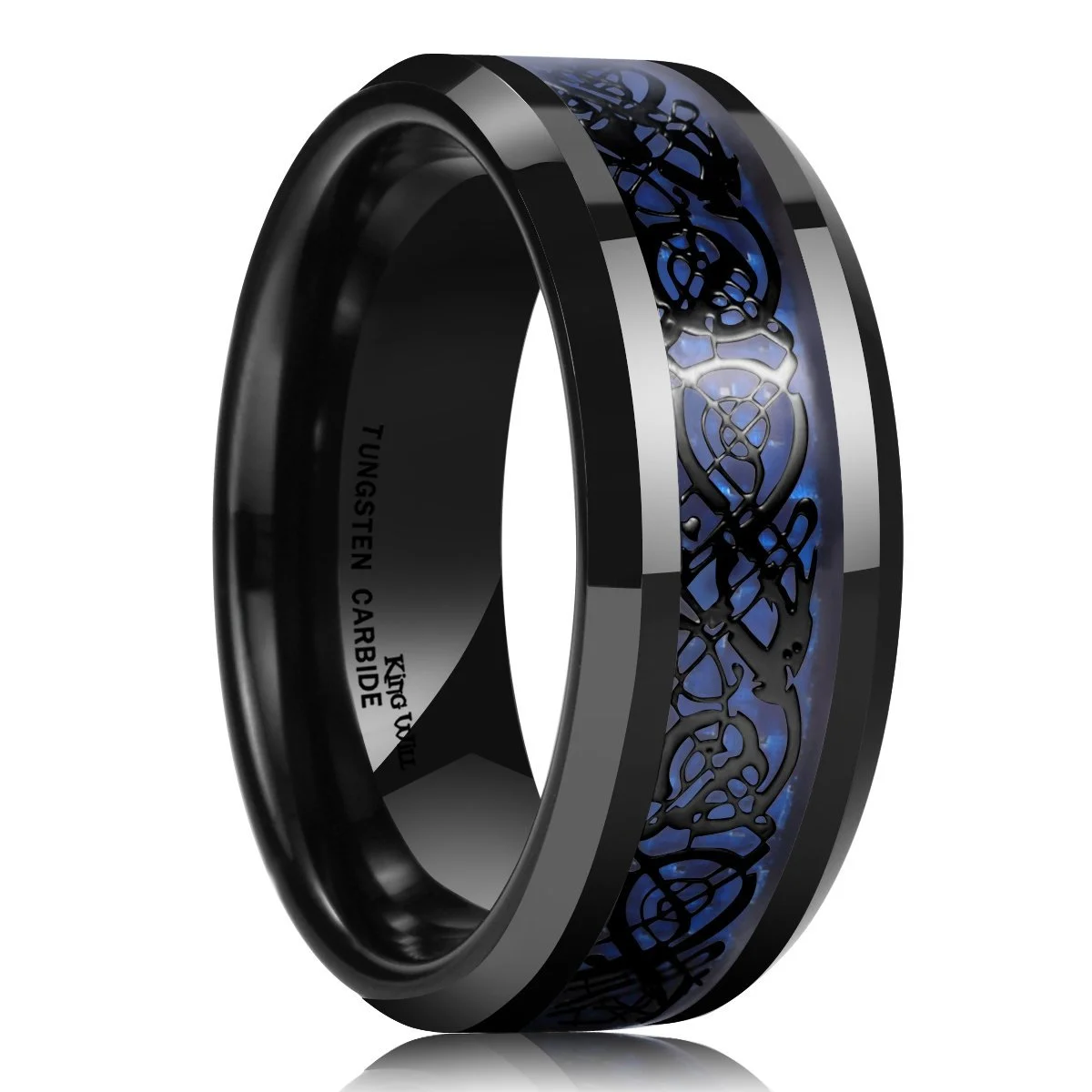 Gold And Silver Dragon Ring