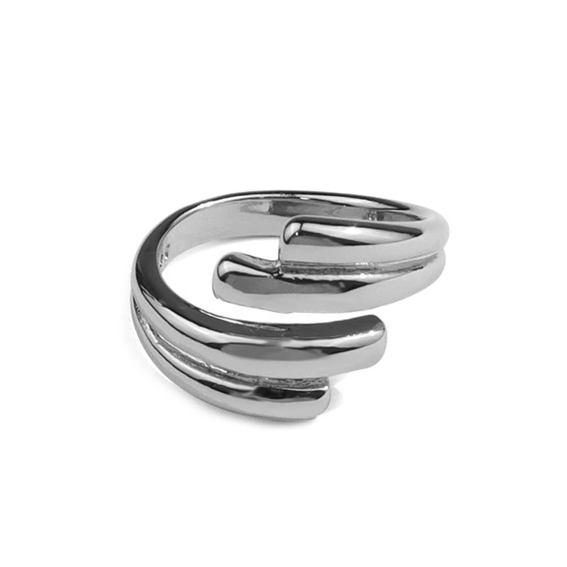 Ins Tide Design Sense Wings Retro Ring Women