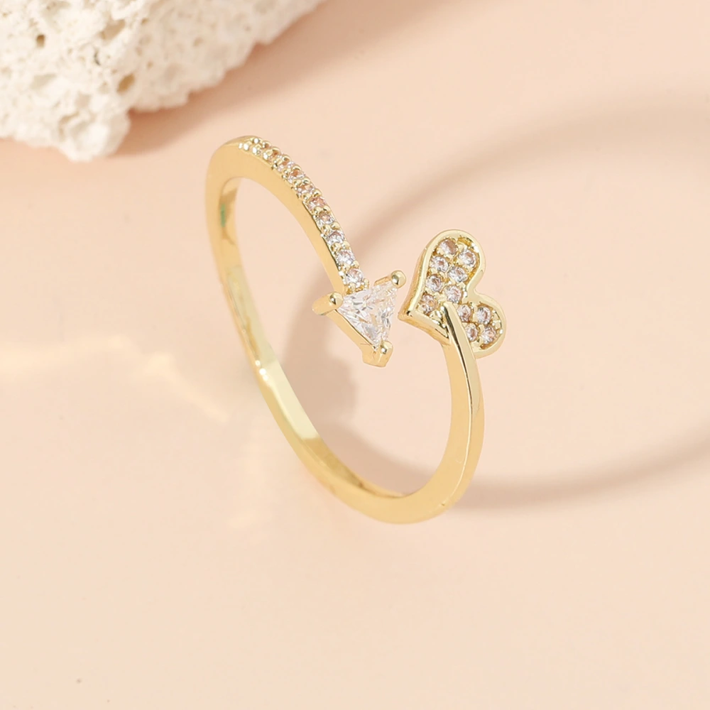 Electroplating European Style Autumn Hollow Birthday White Crystal