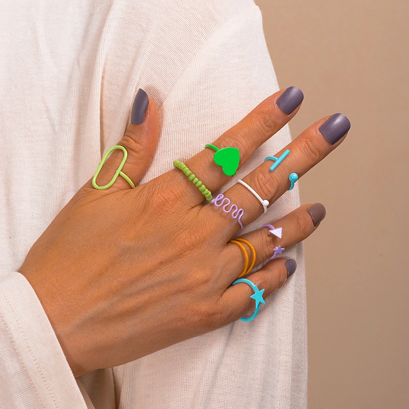 Simple And Simple Retro Beach Holiday Wind  Ring