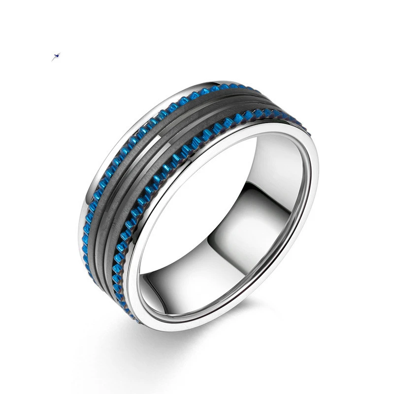 Stainless Steel Gear Ring New European And American Rings