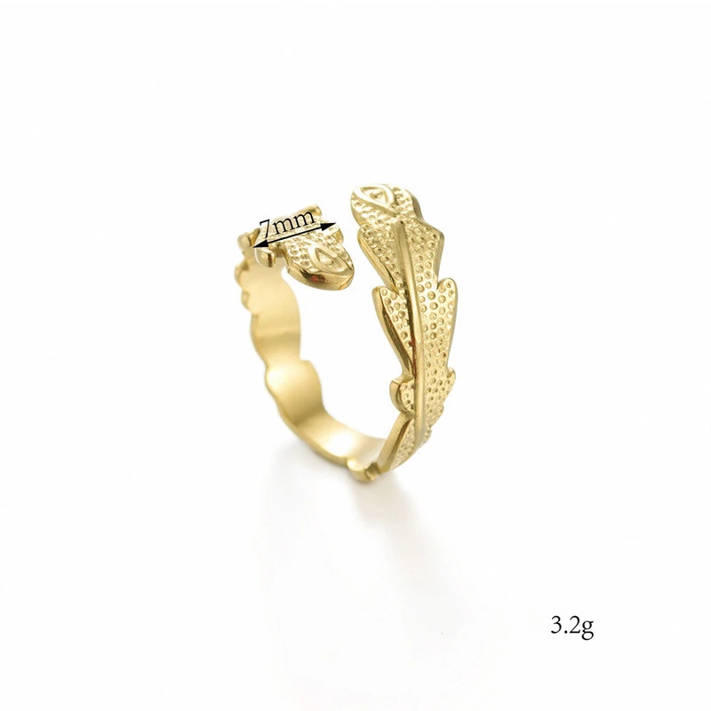 Adjustable Ring Women's Stainless Steel Ring High-end Accessories