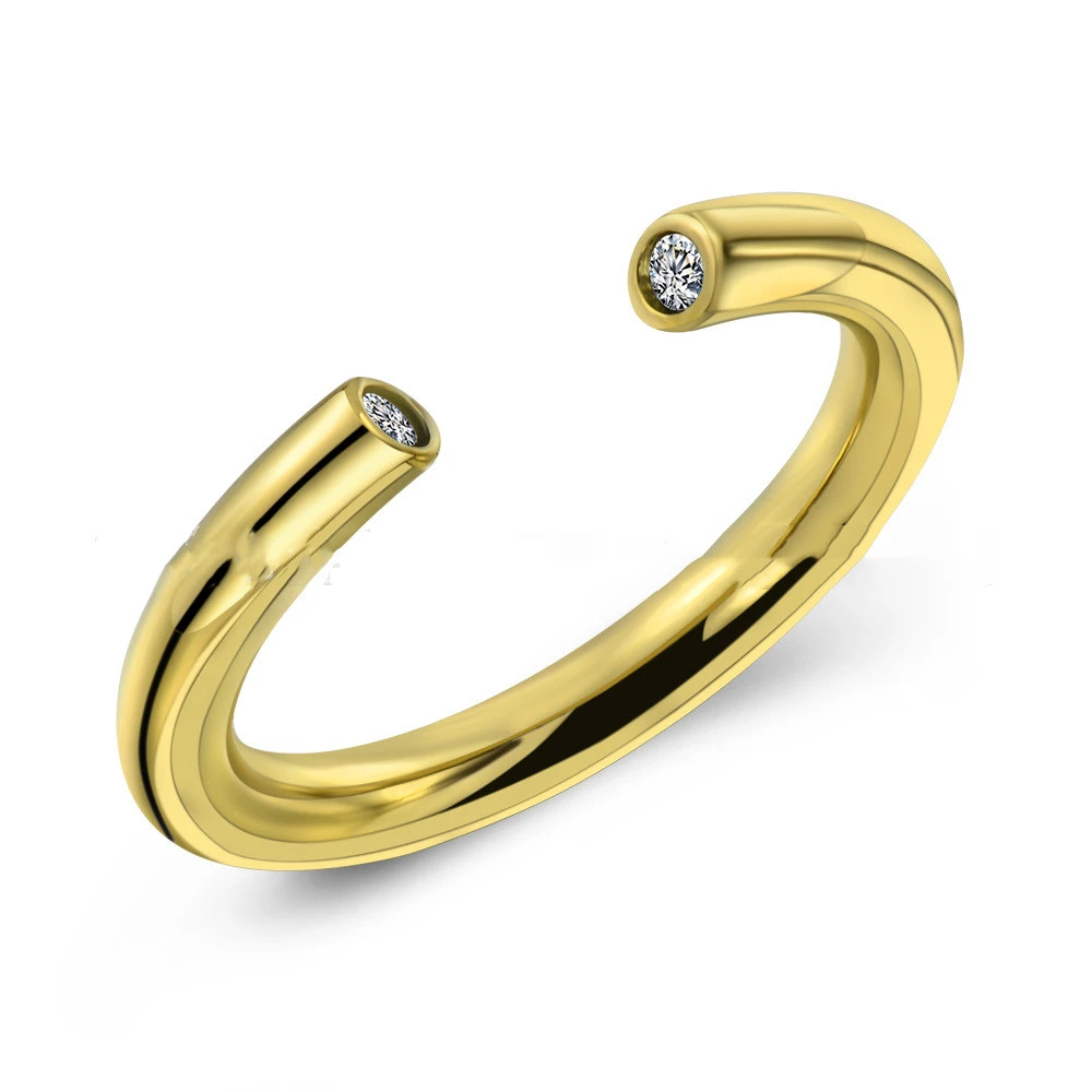 Simple Stainless Steel Diamond ing Titanium Steel
