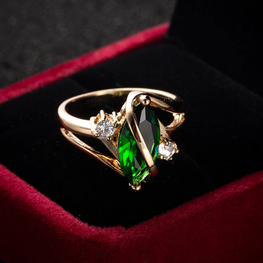 Manufacturer Jewelry Horse Eye Zircon Ring