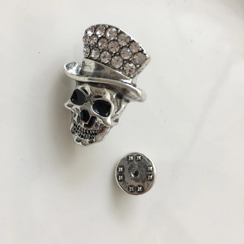 Halloween Skull Brooch Punk Style