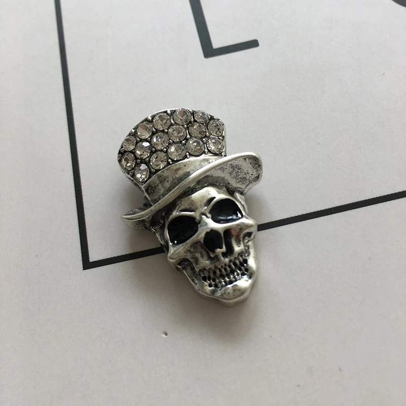 Halloween Skull Brooch Punk Style