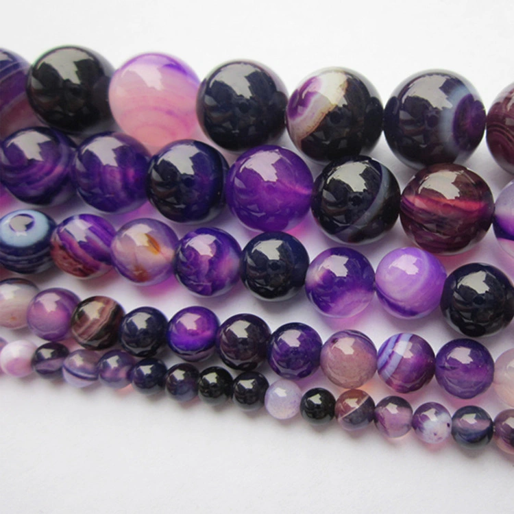 Agate Round Beads Loose Accessories Material