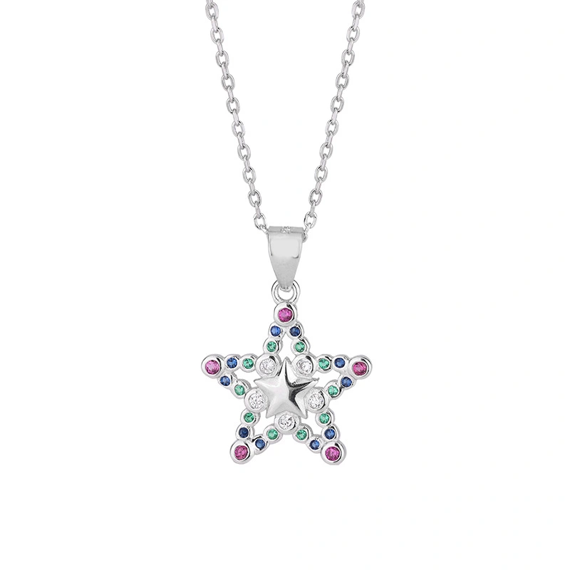 Niche Star Pendant S925 Sterling Silver Accessories