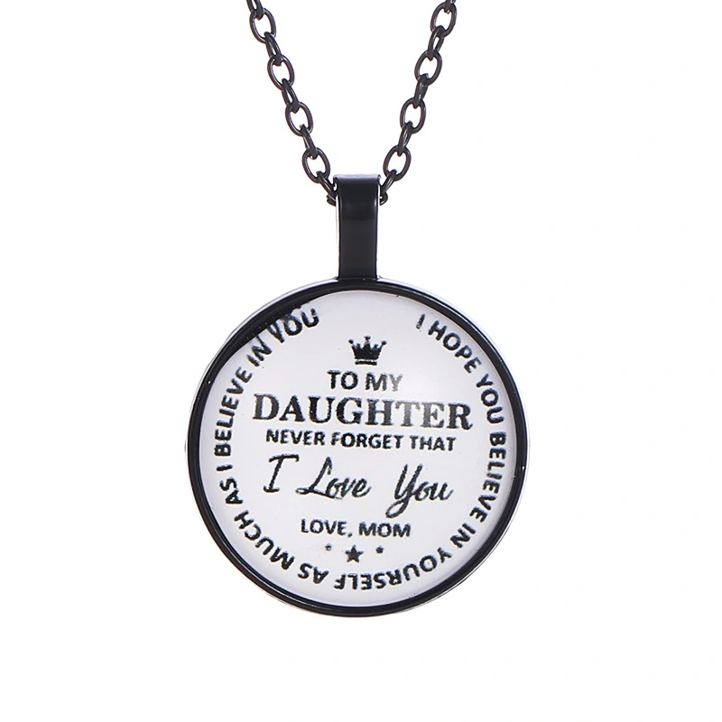 Child Family Necklace Personality Letter Necklace